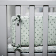 Tour de lit "Lil Planet", coton bio, pour lits bébé 60 x 120 - 70 x 140 cm, vert
