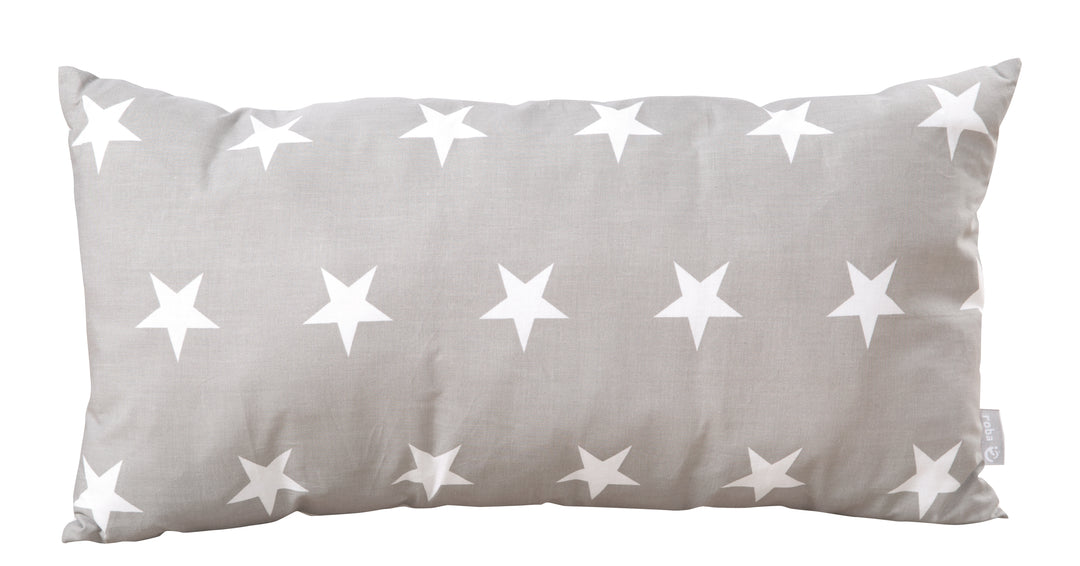 Coussin décoratif 'Little Stars' 30 x 60 cm, décoration pour la chambre d'enfant, 100 % coton