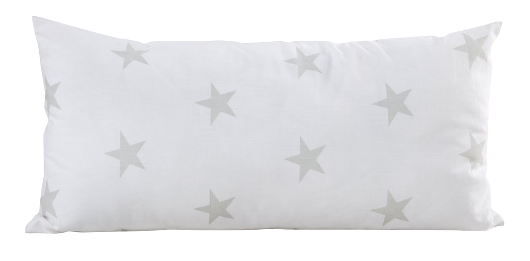 Coussin décoratif 'Little Stars' 30 x 60 cm, décoration pour la chambre d'enfant, 100 % coton