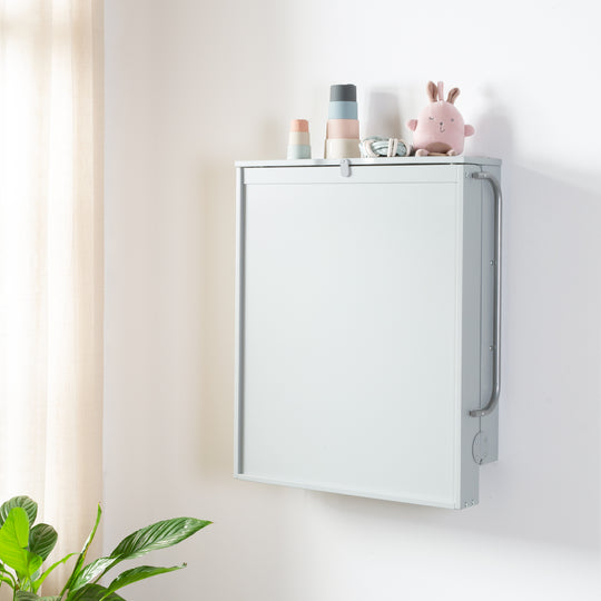 Estante de pared taupe incluido almohadilla para cambiar pañales 'roba Style'