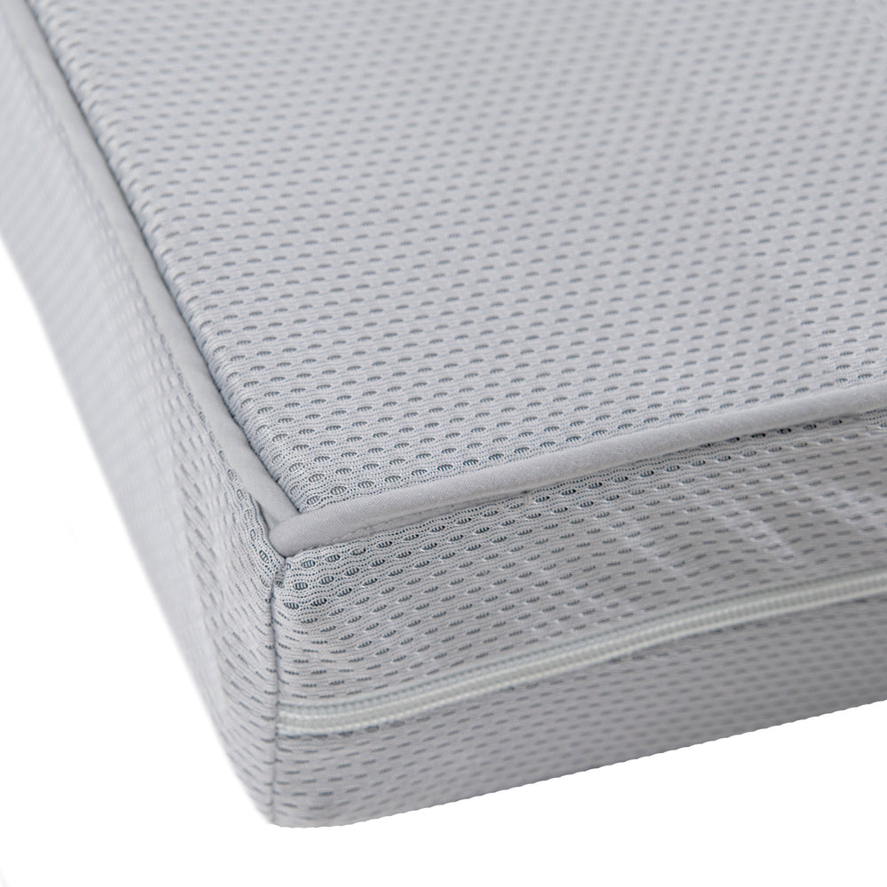 Matelas pour lit bébé 'safe asleep®' - 60 x 120 cm - AIR BALANCE PREMIUM - Épaisseur 9 cm - Gris
