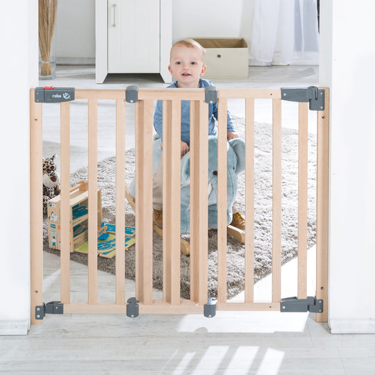 Türschutzgitter in Bio-Buche mit magnetischem Verschluss