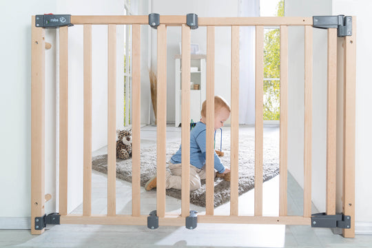 Barrière de protection pour porte 'Safety Up', calandre protectrice avec fonction de feux de circulation