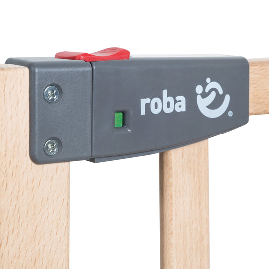 Barrière de protection pour porte 'Safety Up', calandre protectrice avec fonction de feux de circulation
