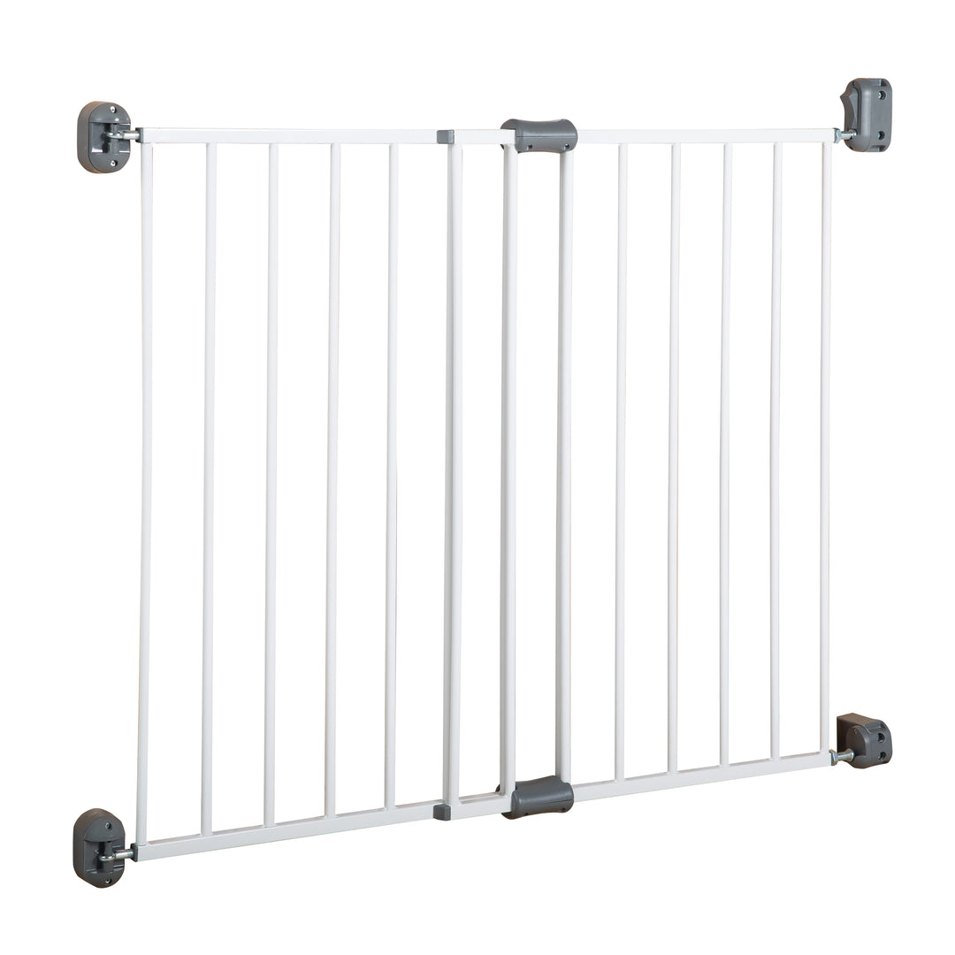 Barrière de protection pour porte 'Easy Step', le métal la grille de protection sait, à part en haut