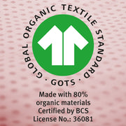 Set de regalo orgánico 'Lil Planet' rosa / malva, ropa de cama orgánica, sábanas elásticas y manta, GOTS