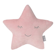 El paquete 'Lil Sofa' contiene un sofá para niños, un taburete para niños en forma de estrella y una almohada de estrella en rosa / malva.