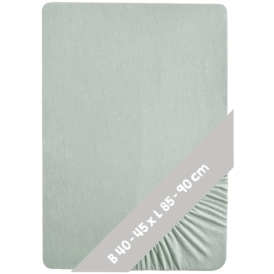 Coffret cadeau pour bébé 'Lil Planet' - 3 pcs - Coton biologique certfié GOTS - Vert givré