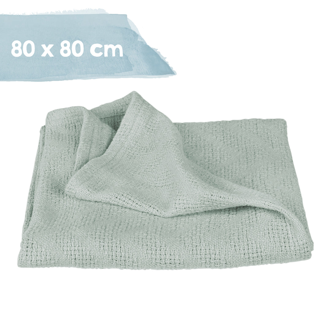 Coffret cadeau pour bébé 'Lil Planet' - 3 pcs - Coton biologique certfié GOTS - Vert givré