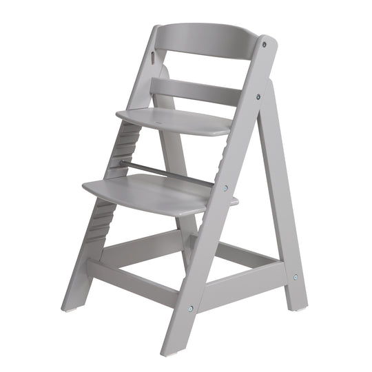 Chaise haute évolutive 'Sit Up III' en bois - Qui grandit avec l'enfant jusqu’à chaise jeune - Taupe
