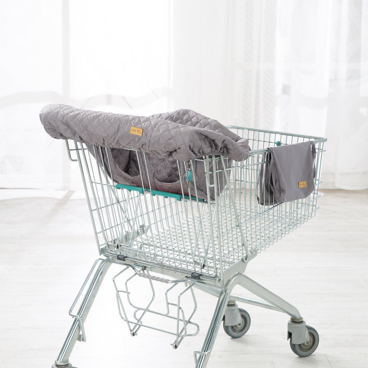 Shopping trolley protection for babies including carrying backpack 'roba Style'