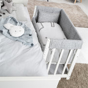 Co-Sleeper 'miffy®' 3 in 1, extra bed, incl. complete bed accessories