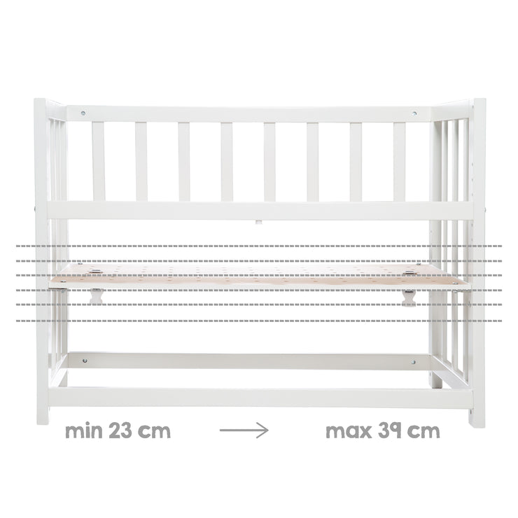 Co-Sleeper 'miffy®' 3 in 1, extra bed, incl. complete bed accessories
