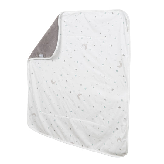 Couverture de bébé 'Sternenzauber' - 80 x 80 cm - en jersey coton pour filles et garçons