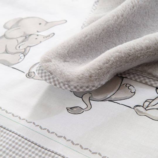 Couverture douillette 'Sternenzauber' - couverture pour bébé en coton, dimensions 80 x 80 cm