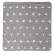 Baby blanket 'Little Stars', 2-sided: 1x super soft, warm & fluffy, 1x 100% cotton