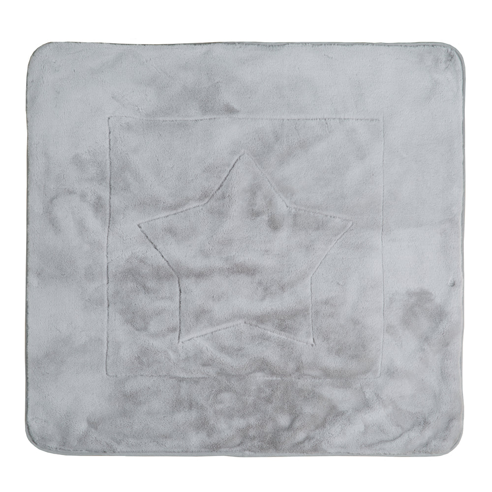 Couverture de bébé 'Happy Patch', 2 faces : 1x très doux, chaud et douillet, 1x 100% coton