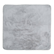 Coperta per neonati "Happy Patch", 2 lati: 1x super morbida, calda e soffice, 1x 100% cotone