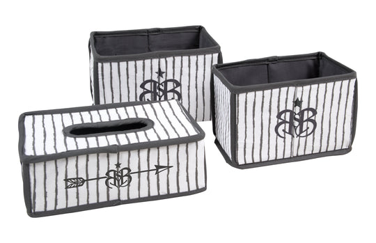 Set d'organisation des soins 'Rock Star Baby 3', 2 boîtes de couches, 1 boîte de lingettes humides