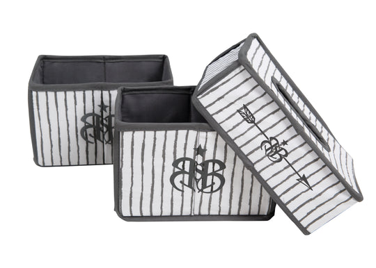 Set d'organisation des soins 'Rock Star Baby 3', 2 boîtes de couches, 1 boîte de lingettes humides