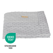 Organic blanket 'Lil Planet', Terry Dots, organic cotton, GOTS certified, 80 x 80 cm
