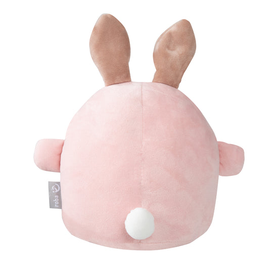 Cuscino coccoloso 'Lil Cuties' - Peluche 'Lily' con biglietto d’amicizia - Rosa / Malva