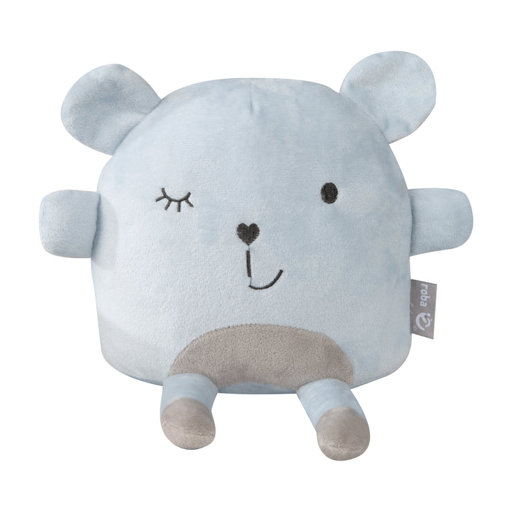 Cuddly pillow 'Lil Cuties', cuddly toy 'Benny' with friendship card, light blue/sky