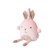 Pendant toy series 'Lil Cuties' for babies, cuddly toy 'Lily' for girls and boys, pink / mauve
