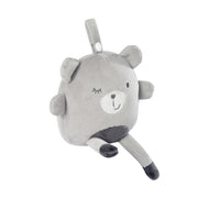 Série jouet pendentif "Lil Cuties" pour bébé, peluche "Sammy" pour filles et garçons, gris argenté