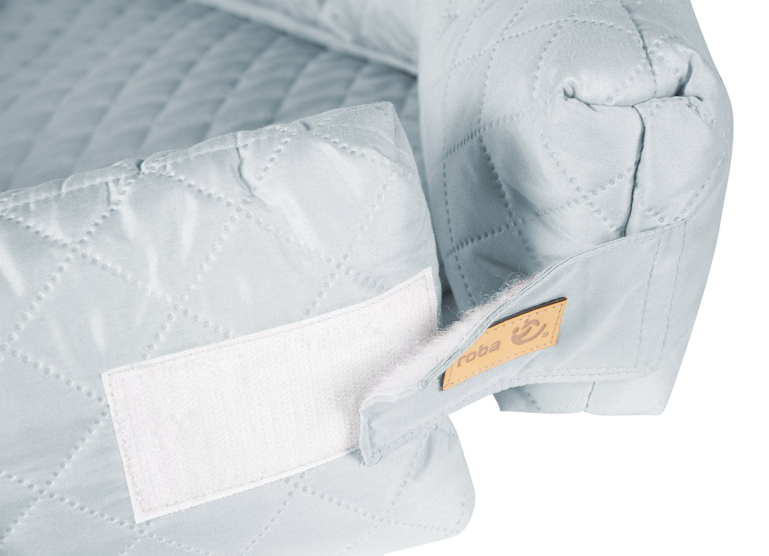 BabyLounge 3 in 1 'roba in stile roba' blu chiaro/cielo, serpente da letto o avvolgimento