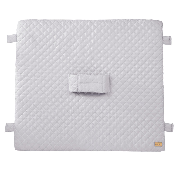 Changing mat 'roba Style' with strap & lugs, 85 x 75 cm, gray