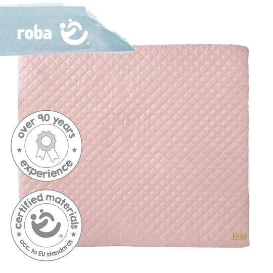 Matelas à langer soft 'roba Style' - 85x75 cm - Essuyable - Rose / Mauve