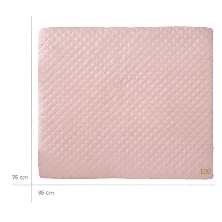 Colchoneta para cambiador 'roba Style', 85 x 75 cm, limpiable, rosa/malva