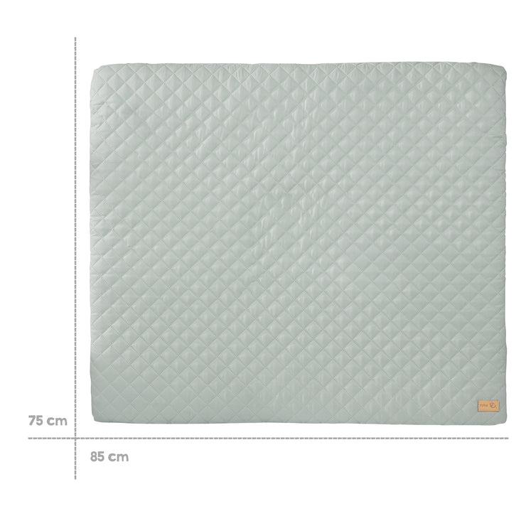 Changing mat soft 'roba Style' 85x75 cm, wipeable, frosty green