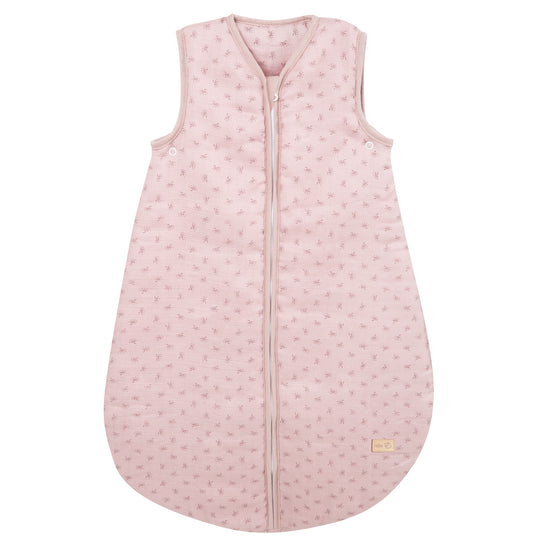 Saco de dormir orgánico 'Lil Planet' rosa/mauve, 70 - 110 cm, de muselina orgánica (GOTS)