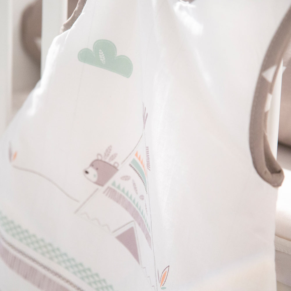 Gigoteuse bébé 'Indibaer' 70 - 90 cm, sac de couchage toute l'année, en coton aéré, unisexe