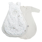 'safe asleep®' sleeping bag Air PLUS, design 'Sternenzauber' incl. romper suit