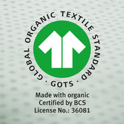 Organic Wiegenbettwäsche 'Lil Planet', 2-tlg, frosty green, 80 x 80 cm, Jersey, GOTS