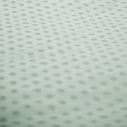 Parure de lit bébé bio 'Lil Planet' vert givré, couette 100 x 135 cm et taies d'oreiller 40 x 60 cm (Certifié GOTS)