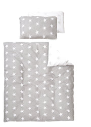 Parure de lit bébé "Little Stars", 2 pièces, couette 100 x 135 cm et taies d'oreiller 40 x 60 cm