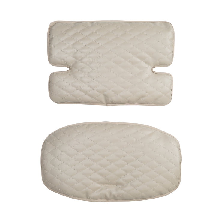 Seat Cushion 'Luxe' - 2-piece Insert 'Greyish quilted' for all 'Sit Up' High Chairs
