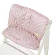 Seat reducer 'roba Style', pink, 2-part seat cushion / insert for high stair chairs