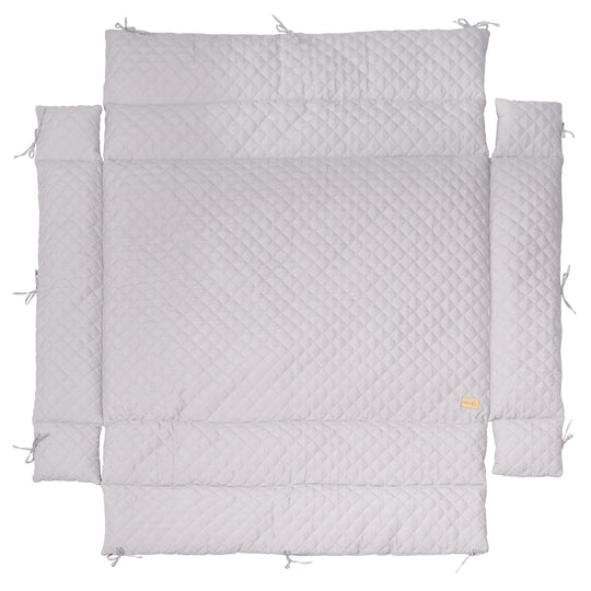 Laufgittereinlage 'roba Style' für Laufgitter 75 x 100 bis 100 x 100 cm - Silbergrau