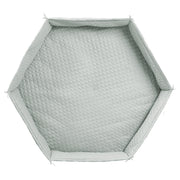 Playpen insert 'roba Style', for 6-sided playpens, secure side padding, frosty green