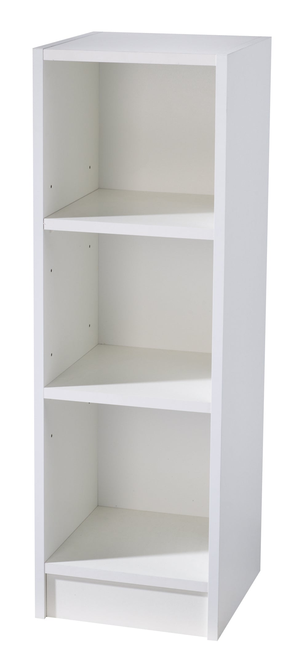 Estante lateral adecuado para varias cómodas de cambio - madera pintada de blanco