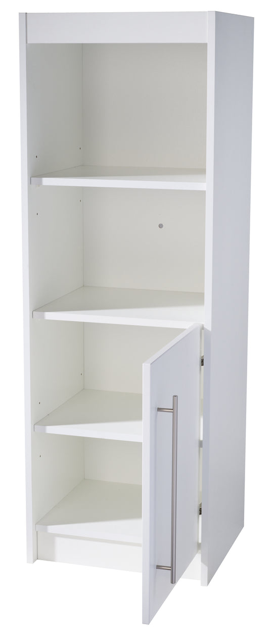 Estante independiente 'Maren', estante de madera para habitación de bebé y niños, carcasa/frentes blancos