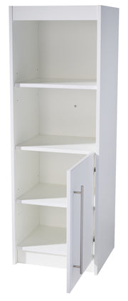 Stand shelf 'Maren', wooden shelf for baby & children's rooms, body/fronts white