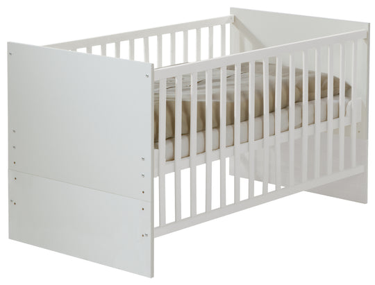 Room Set 'Maren', including Convertible Bed 70 x 140 cm, Wide Changing Table & 3-Door Wardrobe, White