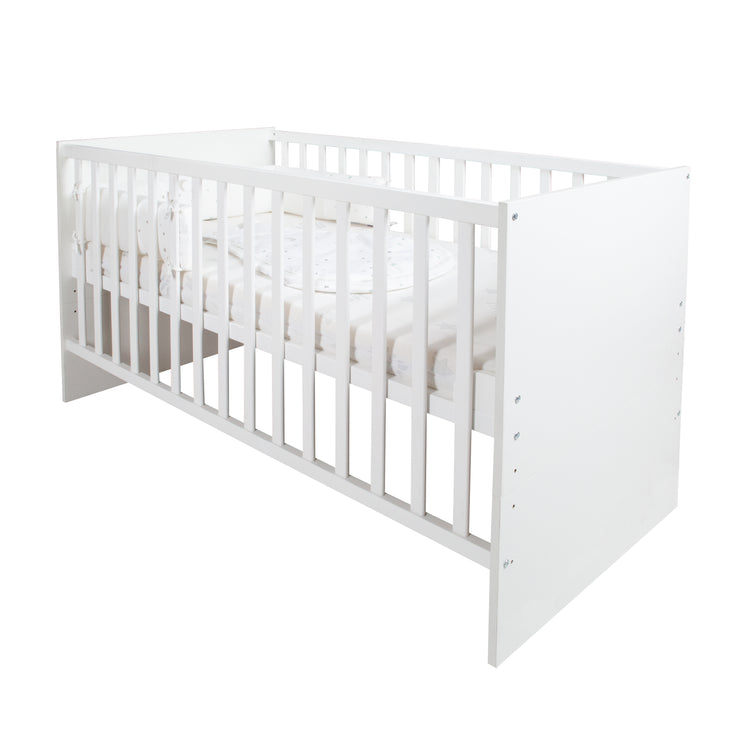 Bed set 'safe asleep®', 70 x 140 cm, 'Sternenzauber', incl. mattress, nest & baby sleeping bag