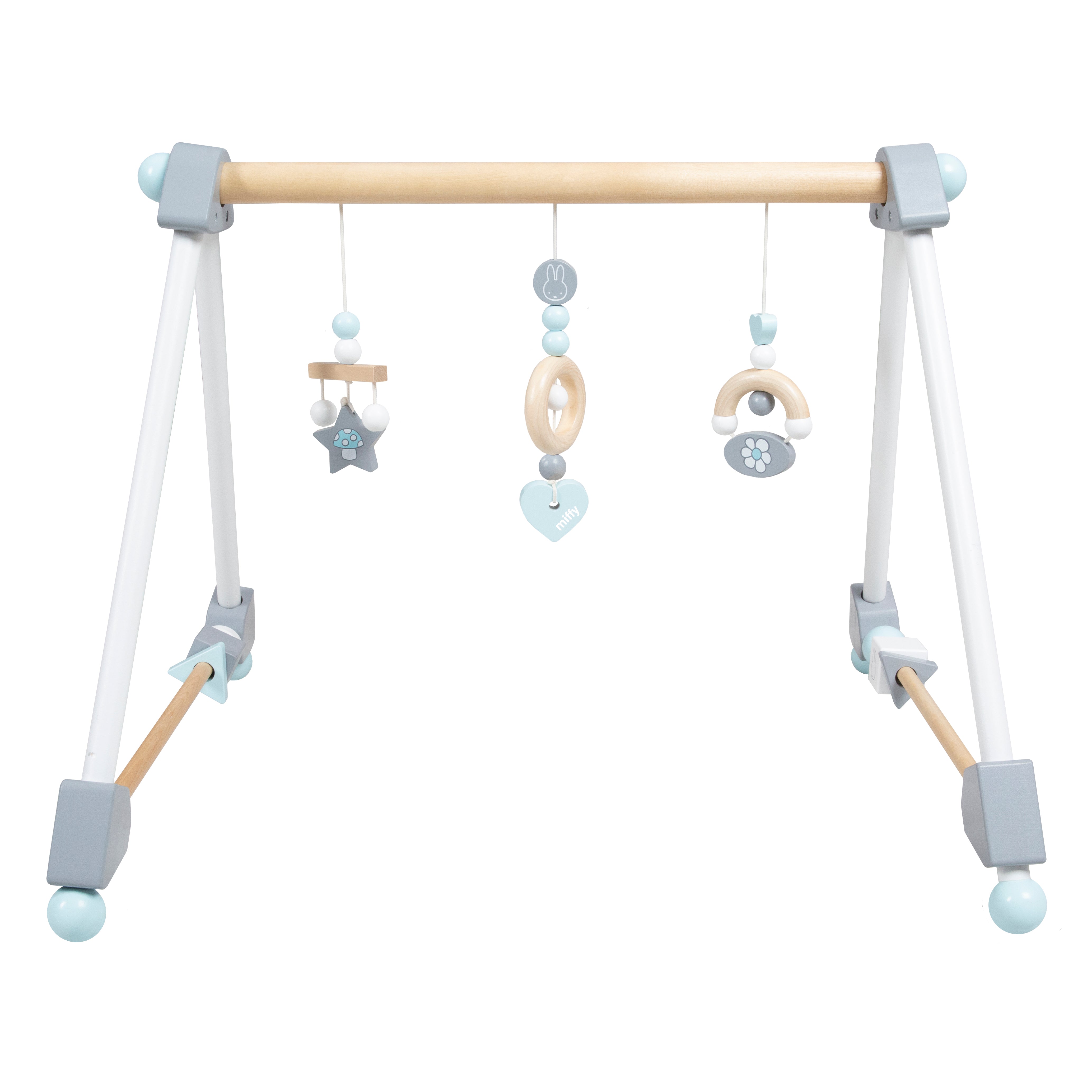 Set de 5 jouets à suspendre pour arche d'éveil lil cutie gris argenté / ourson - Roba Set de 5 jouets à suspendre pour arche d'éveil lil cutie gris argenté / ourson - Roba